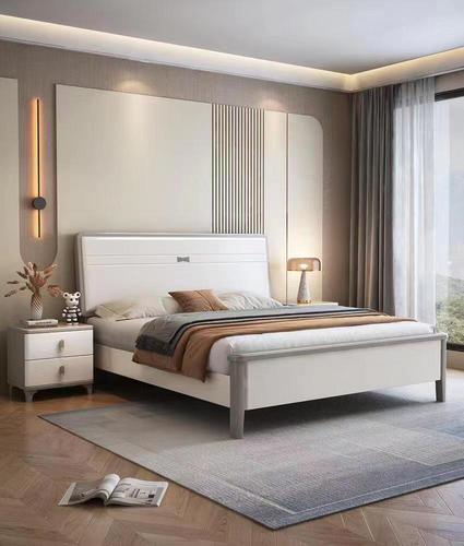 5308#实木单品床